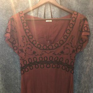 Nataya Titanic Red Gown